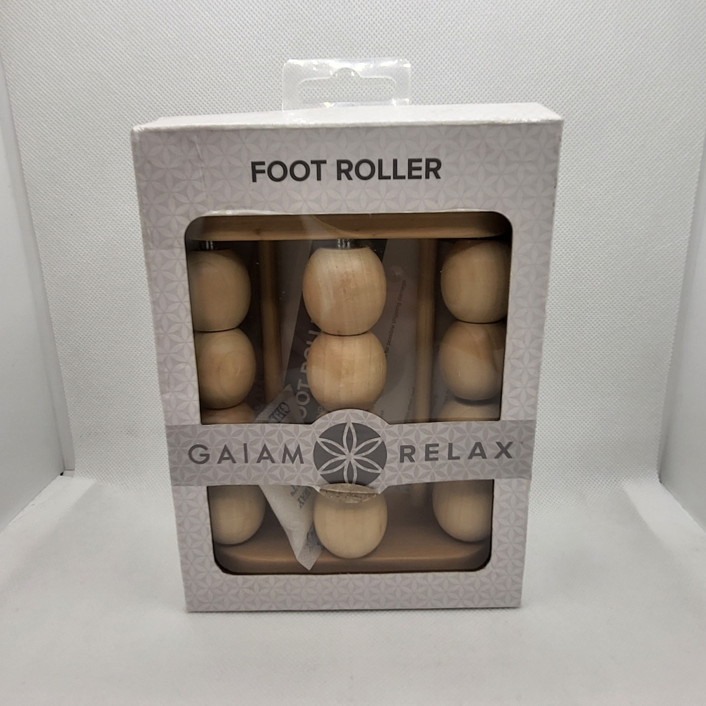 Gaiam Relax Sigh of Relief Foot Roller, New - Picture 1 of 4